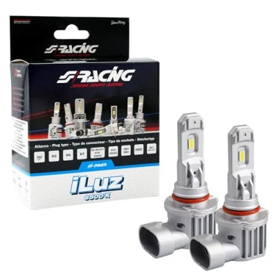 Immagine di SIMONI RACING ZB34 LED Conversion ILuz, Lampadine HB3 HB4 a per Auto, 6500K luce Bianca