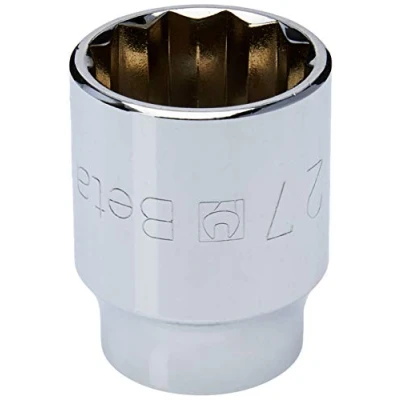 Immagine di Beta 920B 27 Chiavi a bussola con attacco quadro femmina 1/2&quot; bocca poligonale, cromate