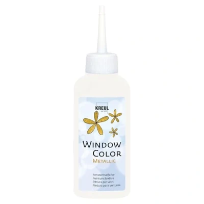 Immagine di Kreul Window Color, 80 ml Weiß irisierend