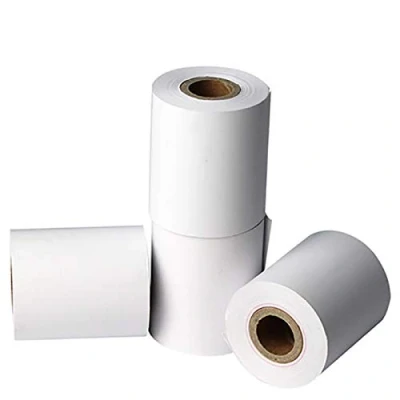 Immagine di 4 rotoli di una confezione carta termica da 57 * 30 mm applicare alla stampante per ricevute NETUM NT 1809DD