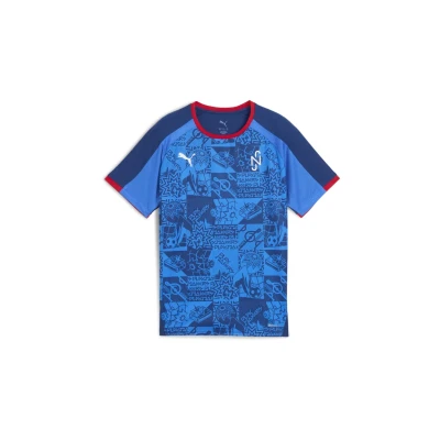 Immagine di PUMA Maglia da calcio Neymar Jr Playmaker per ragazzi, Abbigliamento, Blazing Blu/Bianco/Ultra Blu, 11 12Y