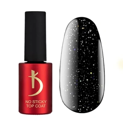 Immagine di Kodi Professional Top Coat Semipermanente Holo Shimmer No Wipe 7ml Smalto per unghie lucido UV Gel Glitter
