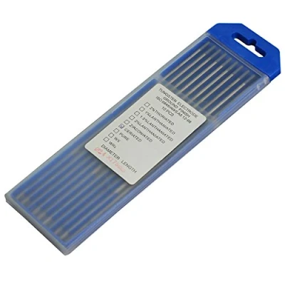 Immagine di RIVERWELD 2percentuale Ceriated WC20 grigio TIG elettrodi tungsteno Confezione da 2,4mmx175mm 10pk