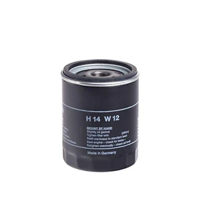 Immagine di HENGST FILTER H14W12 Filtro olio 3/4 16 UNF ad avvitamento FIAT: Cinquecento, Coupe, 127 Hatchback, ALFA ROMEO: 75, 155, 33 Hatchback