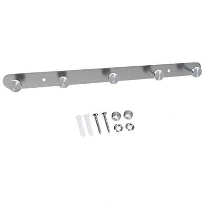 Immagine di INTIRILIFE appendiabiti in acciaio inox Modell A 5 Gancio da parete attaccapanni muro diversi modelli