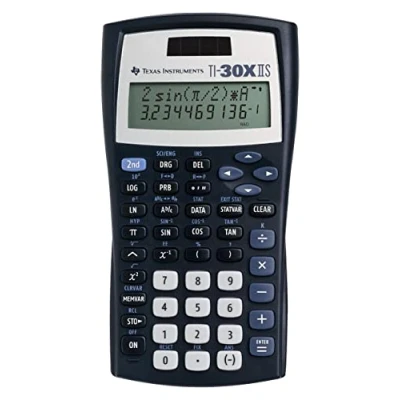 Immagine di Texas Instruments TI 30X II Solar Calcolatrice Tascabile