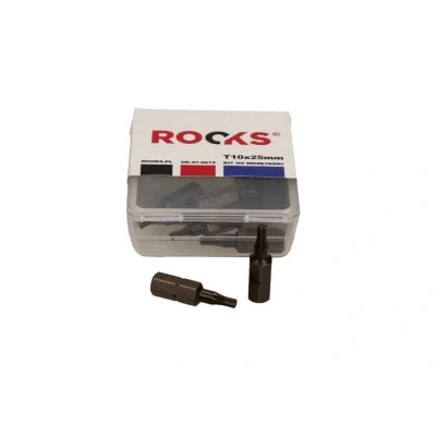Immagine di ROOKS OK 07.0015 Serie di punte per giraviti Cassetta plastica 10