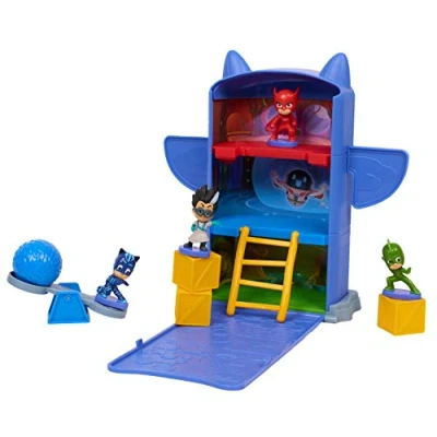 Immagine di PJ Masks Fold N&#039; Go HQ Playset, Colore, 10.2 x 33 cm, 95426