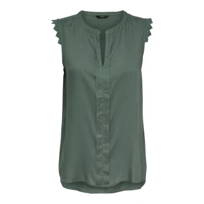 Immagine di Only Onlkimmi S/L Top Wvn Noos Camicetta, Verde (Balsam Green), 38 EU Donna