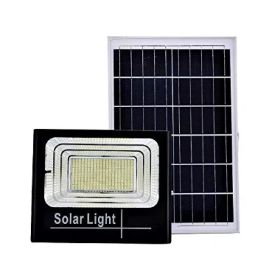 Immagine di TEMPO DI SALDI Faro a LED da 100W SMD Luce Bianca con Pannello Solare, Sensore e Telecomando