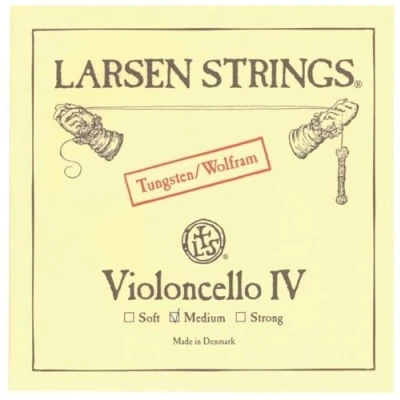 Immagine di LARSEN STRINGS Corde per violoncello originali C Wolfram Medio
