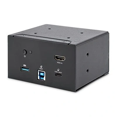 Immagine di StarTech.com Modulo Dock per PC Portatile Sala Conferenza Box Connettività 4K HDMI USB C / A PD