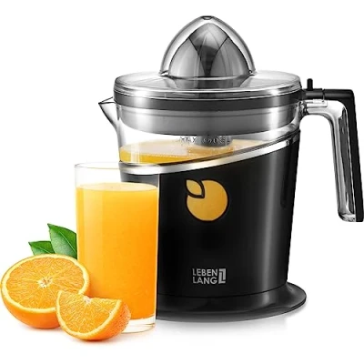 Immagine di LEBENLANG Spremiagrumi Elettrico 800 ml &amp; con Setaccio Regolabile I Spremi Agrumi Elettronico Professionale Juicer Spremuta Arancia Arance