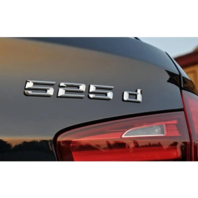 Immagine di E895 525d Emblem 525 d Badge auto adesivo 3D cromato decalcomania