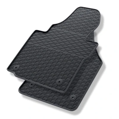 Immagine di Mossa Tappetini auto in gomma compatibili con Volkswagen Caddy III (2004 2015) tappeti neri 2