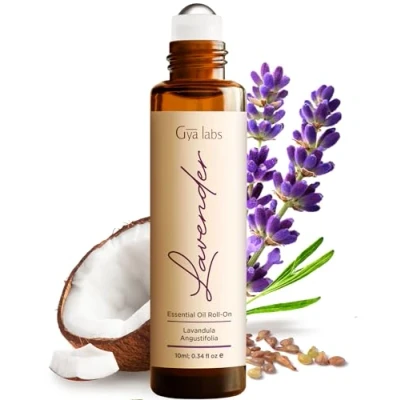 Immagine di Gya Labs Roll On con olio essenziale di lavanda (10 ml) Profumo rilassante e floreale
