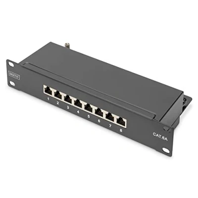 Immagine di Digitus DN 91608S EA 8 Porte Patch panel 254 mm (10) CAT 6A 1 U