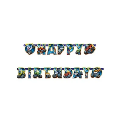 Immagine di Amscan Festone snodabile Happy Birthday 180 x 15 cm Blaze, Multicolore, 7AM9901359
