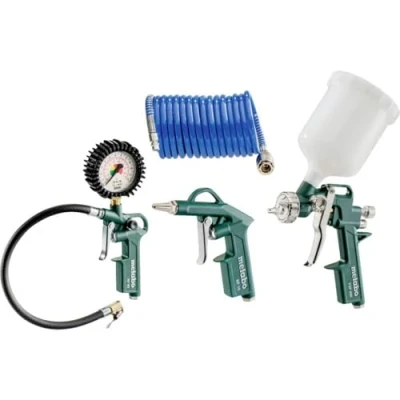 Immagine di metabo 6.01585.00 Set di Utensili ad Aria compressa LPZ, 4 pz