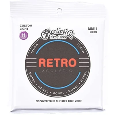 Immagine di Martin Strings MM11 Corde Custom Light per chitarra acustica