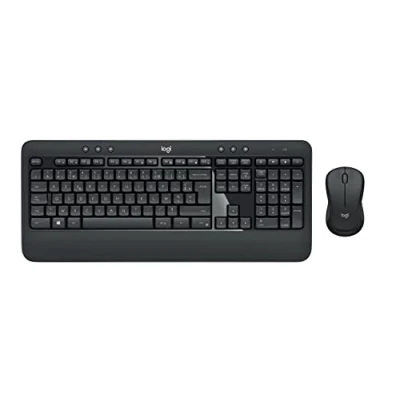 Immagine di Logitech MK540 Advanced Combo Tastiera e Mouse Wireless per Windows, Layout ‎Francese AZERTY Nero