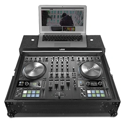 Immagine di Udg U91064BL Ultimate Flight Case per NI Traktor Kontrol S4 MK3 Supporto Laptop