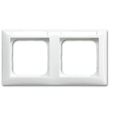 Immagine di Telaio di copertura Busch Jaeger 2 vie Bianco, Bianco puro (RAL 9010) 2CKA001754A4549