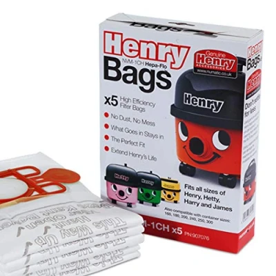 Immagine di Numatic Stofzakken henry hepa flo verp. 5 stuks NVM1CH