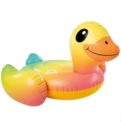 Immagine di Intex 57556 Cavalcabile Papera, Multicolore, 147 x 81 cm