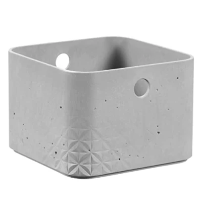Immagine di CURVER Scatola portaoggetti in cemento XS, rettangolare, 16,9 x 11,8 cm