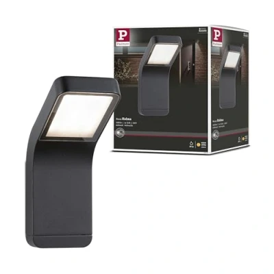 Immagine di Paulmann Kulma Wand anthrazit 94744 Lampada da parete per esterno LED (monocolore) 7.5 W Antracite