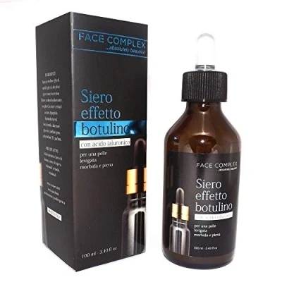 Immagine di Face Complex Siero effetto Botulino con acido ialuronico per una pelle levigata, morbida e piena viso collo 100ml