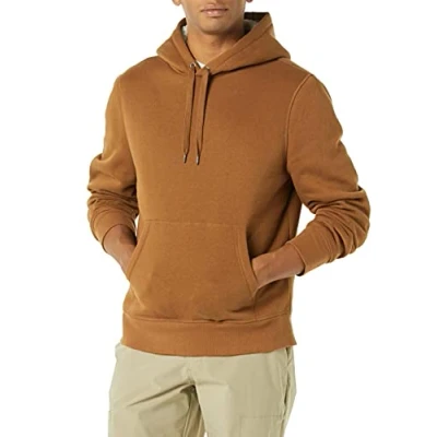 Immagine di Amazon Essentials Felpa con Cappuccio Fodera in Sherpa Uomo, Marrone Toffee, XXL