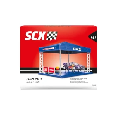 Immagine di Scalextric Accessori ed estensioni Circuiti da corsa Originale Scala 1:32 (Tenda Box Rally)