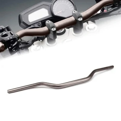 Immagine di 1 1/8&quot;28mm Manubri per moto Manubrio tubi CRF CR YZ WR KX KLX RM RMZ RMX DRZ Titanio
