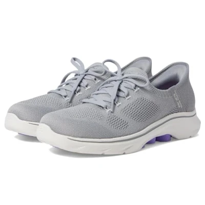 Immagine di Skechers Go Walk 7 Via, Scarpe da Ginnastica Donna, Grigio, 42 EU