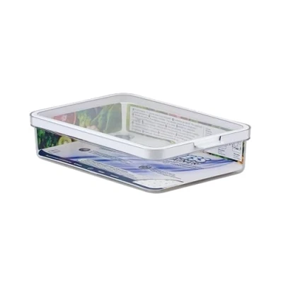 Immagine di CARE + PROTECT Contenitore per alimenti intelligente, l’organizer frigorifero, ottimamente impilabile, protegge gli dall&#039;umidità e mantiene il cibo fresco più a lungo, 2.6 L