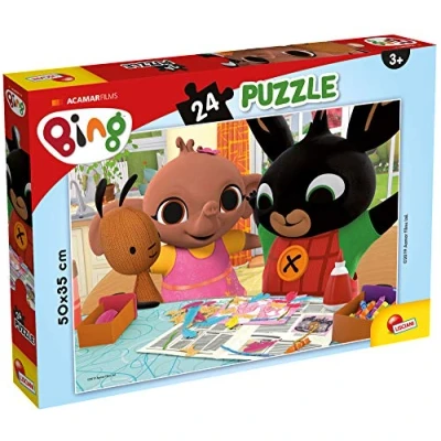Immagine di Liscianigiochi Bing Divertiamoci Insieme Gicoco per Bambini Puzzle, 24 Pezzi, Multicolore, 77984