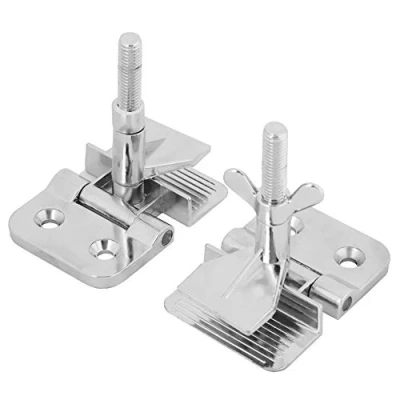 Immagine di 2pcs Serigrafia Metallo Farfalla Cornice Cerniera Morsetto Strumento Hobby Fai da te Per la Riparazione Della Dello Schermo Colore Argento