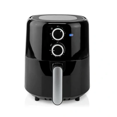 Immagine di Nedis Friggitrice ad aria calda 3 l Timer: 30 min Analogico Nero