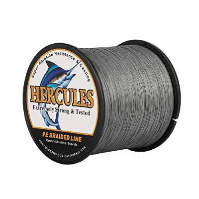 Immagine di Hercules Filo da pesca intrecciato a 8 fili, 100 2000m, 10 300lb, super morbido, polietilene, Lenze intrecciate per con lenza, riva, in mare, barca