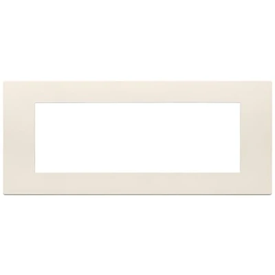 Immagine di Vimar 30657.01 serie Linea Placca 7 moduli, tecnopolimero, canapa