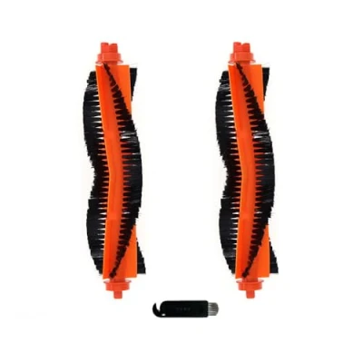 Immagine di INF Confezione da 2 spazzole a rullo di ricambio per Xiaomi Robot Vacuum Mop 2S/Mop P/Mop Pro/XMSTJQR2S/STYTJ02YM, principali, 1 strumento pulizia