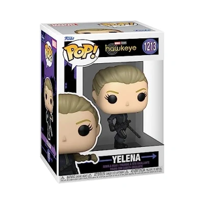 Immagine di Funko Pop! TV: Marvel Hawkeye Yelena 1/6 Odds For Rare Chase Variant, TV Show Figura in Vinile da Collezione Idea Regalo Merchandising Ufficiale Fans