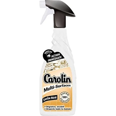 Immagine di Carolin Spray multi superficie, 650 ml, confezione da 3, colore: Nero