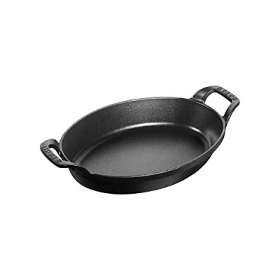 Immagine di STAUB Sur la Table Minis Pirofila Ovale, Ghisa, Nero, 21 cm