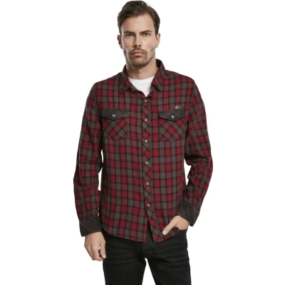 Immagine di Brandit Duncan Camicia, Uomo, Taglia: Small, Red/brown