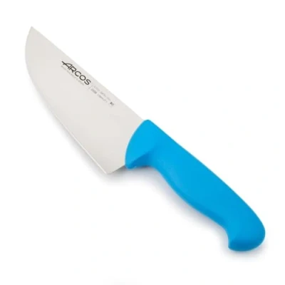Immagine di Arcos Serie 2900 Coltello Scannare Macellaio Bistecca Lama Acciaio Inossidabile Nitrum 170 mm Manico Polipropilene Colore Blu