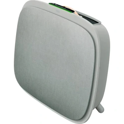 Immagine di AEG AX71 304GY Purificatore d&#039;aria Filtro antibatterico, elimina 99,9% batteri d&#039;aria, fino a 62 m2, APP WiFi, display LED, modalità automatica, silenzioso, grigio chiaro