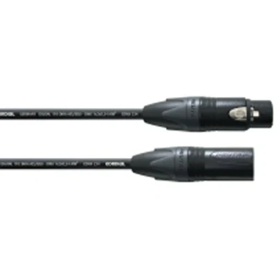 Immagine di CORDIAL CPD 1 FM Cavo DMX, XLR Maschio (3 Poli)/XLR Femmina Poli) NEUTRIK, Lunghezza Metro